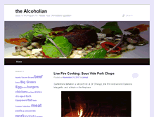 Tablet Screenshot of alcoholian.com